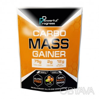 Сarbo Mass Gainer от бренда Powerful Progress – высокоэффективный гейнер с высок. . фото 1