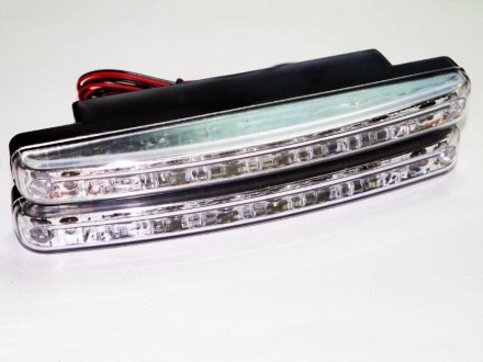 Дневные Ходовые Огни DRL 8 LED диодов
Компактные: 16 см длина, 1.8 см ширина
У. . фото 2