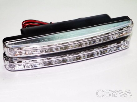 Дневные Ходовые Огни DRL 8 LED диодов
Компактные: 16 см длина, 1.8 см ширина
У. . фото 1