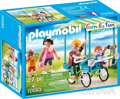 
Playmobil 70093 
Серия Family Fun 
Семейный велосипед 
 
Описание взято у произ. . фото 1