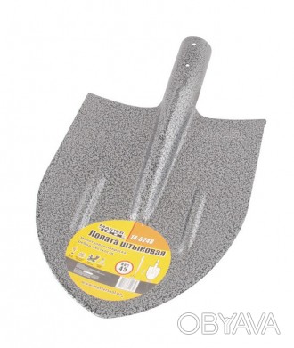 Лопата штыковая MASTERTOOL 210х290х405 мм молотковая покраска 14-6248
