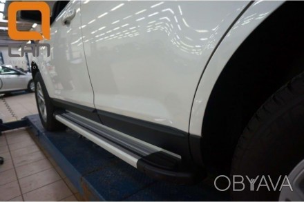 Пороги, подножки - Пороги подножки боковые Can Oto Brillant для Fiat Doblo 2010+. . фото 1