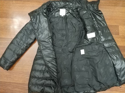 Куртка-пуховик Salco, черного цвета для девушки. Размер 42-46. Наполнение: 70% п. . фото 3