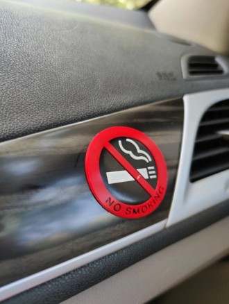 Наклейка в салон автомобиля ( Не курить )
В комплекте с наклейкой не курить иде. . фото 3
