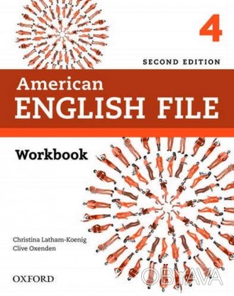 American English File Second Edition 4 Workbook
Робочий зошит
 Курс American Eng. . фото 1