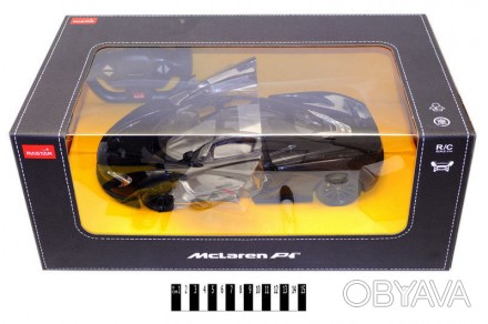 
Машина McLaren P1 на радіокеруванні, в коробці 75100 р.43*25.5*17.5см Детальніш. . фото 1