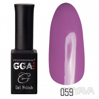 Гель лак для ногтей GGA Professional №59
Гель-лаки GGA Professional имеют плотны. . фото 1
