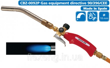 Профессиональная газовая горелка URBOPROP SUPER-EGO предназначена для пайки твер. . фото 3