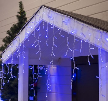 Гирлянда светодиодная уличная Бахрома LedGO, 3 х 0,6 м, 100 LED Premium, белый п. Харьков. фото 1 Гирлянда светодиодная уличная Бахрома LedGO, 3 х 0,6 м, 100 LED Premium, белый п. Харьков. фото 1