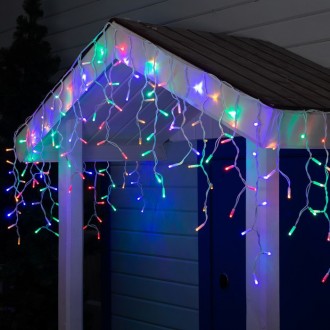Гирлянда светодиодная уличная Бахрома LedGO, 3 х 0,6 м, 120 LED Premium, белый п. Харьков. фото 1 Гирлянда светодиодная уличная Бахрома LedGO, 3 х 0,6 м, 120 LED Premium, белый п. Харьков. фото 1