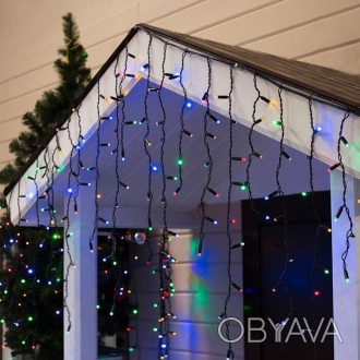 
Гирлянда светодиодная уличная "Бахрома" 3 х 0,6 м, 100 LED Premium Light
 
Для . . фото 1