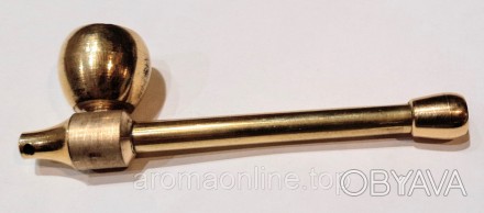 Трубка курительная бронзовая "Капля"
Трубка для курения из бронзы, производство . . фото 1