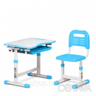 Комплект парта для детей и стул-трансформеры FunDesk Sole Blue
Парта FunDesk Sol. . фото 1