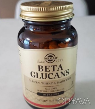 
Бета глюкан Солгар Beta Glucans Solgar 60 таблеток
✅Только оригинальная продукц. . фото 1