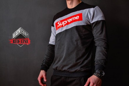 Мужская толстовка Supreme. Білгород-Дністровський. фото 1 Мужская толстовка Supreme. Білгород-Дністровський. фото 1