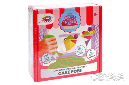 
Набір для творчості ТМ Candy Cream CAKE POPS/75001 Детальніше тут: https://baby. . фото 1