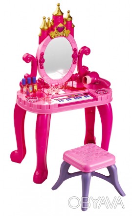 Трюмо - пианино со стульчиком арт. 661-36
Набор состоит из зеркальца со световым. . фото 1