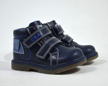 Ботинки СКАЗКА арт.35141-DB, синий Материал верха - искусственная кожа. Внутри у. . фото 3