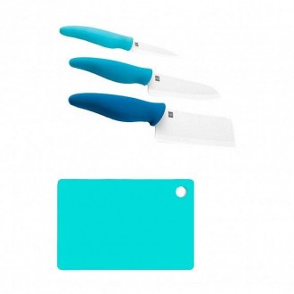 Набір ножів з обробною дошкою Xiaomi Huo Hou Ceramic Knife + Chopping Board Set . Київ. фото 1 Набір ножів з обробною дошкою Xiaomi Huo Hou Ceramic Knife + Chopping Board Set . Київ. фото 1