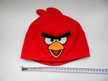 Качественная красная детская шапка энгри бердз Рэд  Angry Birds H&M Новая, без э. . фото 2