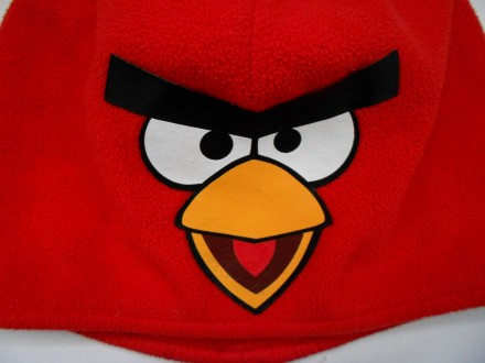 Качественная красная детская шапка энгри бердз Рэд  Angry Birds H&M Новая, без э. . фото 3