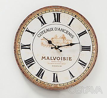 Настенные часы
Материал изготовления МДФ
Цвет серый
Размер d34см . . фото 1