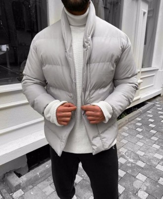 Артикул: Zk 8Мужская зимняя куртка короткая ( холлофайбер )Материал: 100% полиэс. . фото 2