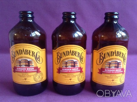 Бутылки пивные Bundaberg. 3 шт. Германия. Стекло.
Высота 15.5 см. Объём 0.375 л. . фото 1