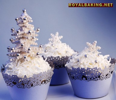 Больше информации на сайте: royalbaking.net

Капкейки с новогодним дизайном ук. . фото 8