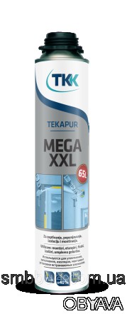 
Tekapur Mega XXL Winter - однокомпонентный пенополиуретан, затвердевающий при в. . фото 1