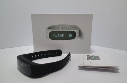 Браслет силиконовый E02 bluetooth часы. Одесса. фото 1