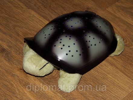 Черепаха-ночник для малышей Очень яркая и красивая большая музыкальная черепашка. . фото 3