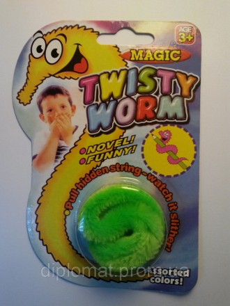 Волшебный червячок Magic Twisty Worm Необыкновенно веселая игрушка, которая подх. . фото 3