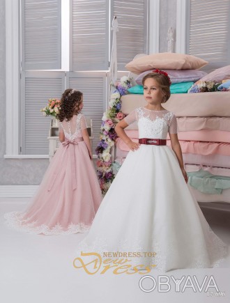 Купить Детское платье CD-17-696 - Чтобы пошить модель CD-17-696 - под заказ по и. . фото 1