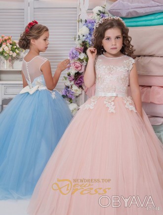 Купить Детское платье CD-17-714 - Чтобы пошить модель CD-17-714 - под заказ по и. . фото 1