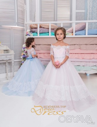 Купить Детское платье CD-17-725 - Чтобы пошить модель CD-17-725 - под заказ по и. . фото 1