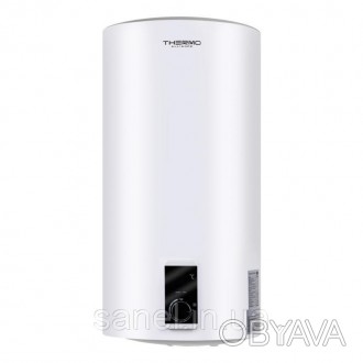 Водонагрівач Thermo Alliance Slim 50 л, сухий ТЕН 2х(0,8+1,2) кВт D50V20J(D)1-K . . фото 1