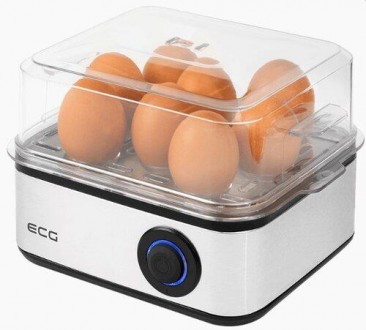 Яйцеварка электрическая для 8 яиц ECG UV 5080 компактная. Одеса. фото 1 Яйцеварка электрическая для 8 яиц ECG UV 5080 компактная. Одеса. фото 1