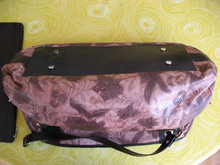 Бежево-коричневая, люксовая, полностью кожаная сумка, производство - ИТАЛИЯ. Цве. . фото 8