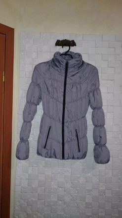 Куртка Wellis Collection женская. Размер 42, цвет серый с сиреневым оттенком. Ут. . фото 2