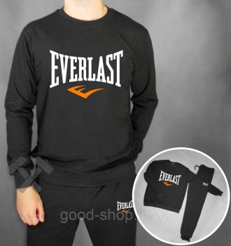 Спортивный костюм Еверласт мужской, брендовый костюм Everlast трикотажный (на фл. Суми. фото 1 Спортивный костюм Еверласт мужской, брендовый костюм Everlast трикотажный (на фл. Суми. фото 1
