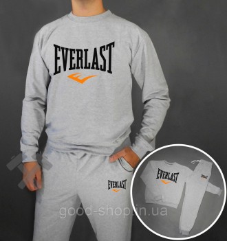 Спортивный костюм Еверласт мужской, брендовый костюм Everlast трикотажный (на фл. Суми. фото 1 Спортивный костюм Еверласт мужской, брендовый костюм Everlast трикотажный (на фл. Суми. фото 1