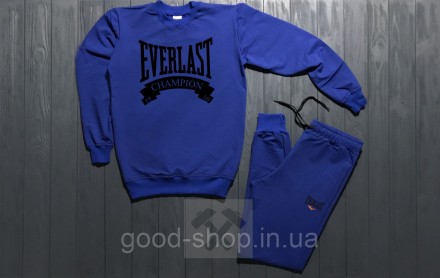 Спортивный костюм Еверласт мужской, брендовый костюм Everlast трикотажный (на фл. Суми. фото 1 Спортивный костюм Еверласт мужской, брендовый костюм Everlast трикотажный (на фл. Суми. фото 1