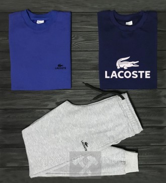 Мужской костюм тройка 2 кофты и штаны Лакост Lacoste, спортивный костюм Lacoste,. Суми. фото 1 Мужской костюм тройка 2 кофты и штаны Лакост Lacoste, спортивный костюм Lacoste,. Суми. фото 1