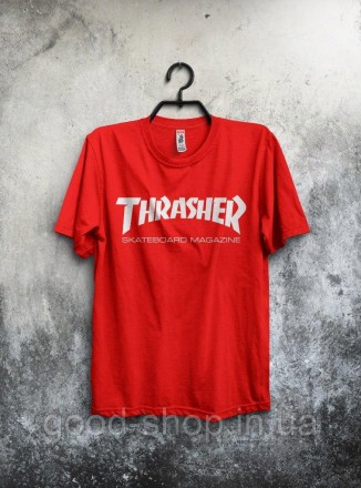 Футболка Трешер мужская хлопковая, спортивная летняя футболка Thrasher, Турецкий. Сумы. фото 1 Футболка Трешер мужская хлопковая, спортивная летняя футболка Thrasher, Турецкий. Сумы. фото 1