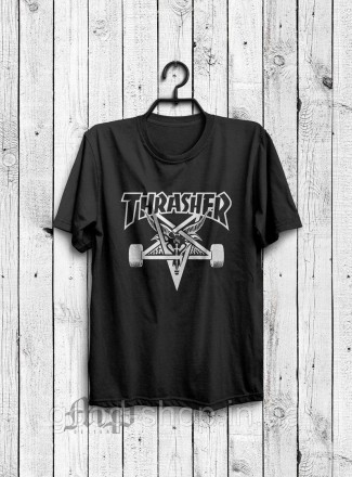 Футболка Трешер мужская хлопковая, спортивная летняя футболка Thrasher, Турецкий. Сумы. фото 1 Футболка Трешер мужская хлопковая, спортивная летняя футболка Thrasher, Турецкий. Сумы. фото 1