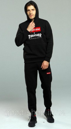 Спортивный костюм Стусси мужской с капюшоном, костюм Stussy трикотажный (на флис. Сумы. фото 1 Спортивный костюм Стусси мужской с капюшоном, костюм Stussy трикотажный (на флис. Сумы. фото 1