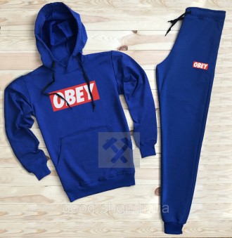 Спортивный костюм Обей мужской с капюшоном, костюм Obey трикотажный (на флисе и . Сумы. фото 1 Спортивный костюм Обей мужской с капюшоном, костюм Obey трикотажный (на флисе и . Сумы. фото 1