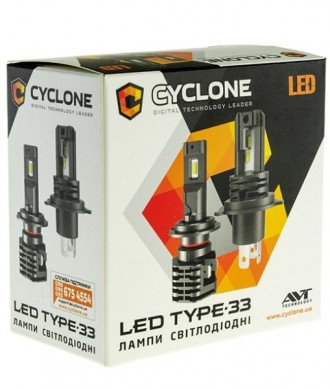 
Кратко о Cyclone LED H1 5000K 4600LM TYPE 33:Мощность - 12W±10%Рабочее нап. . фото 5