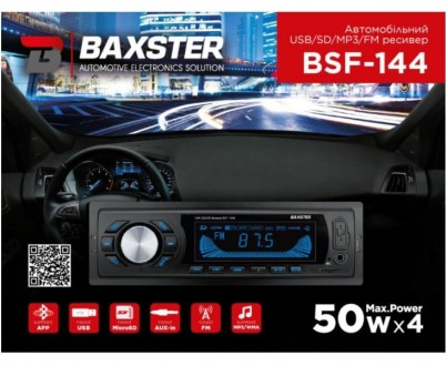 
Кратко о Baxster BSF-144 blue:Монтажный размер: 1 DINТип: USB (бездис. . фото 3